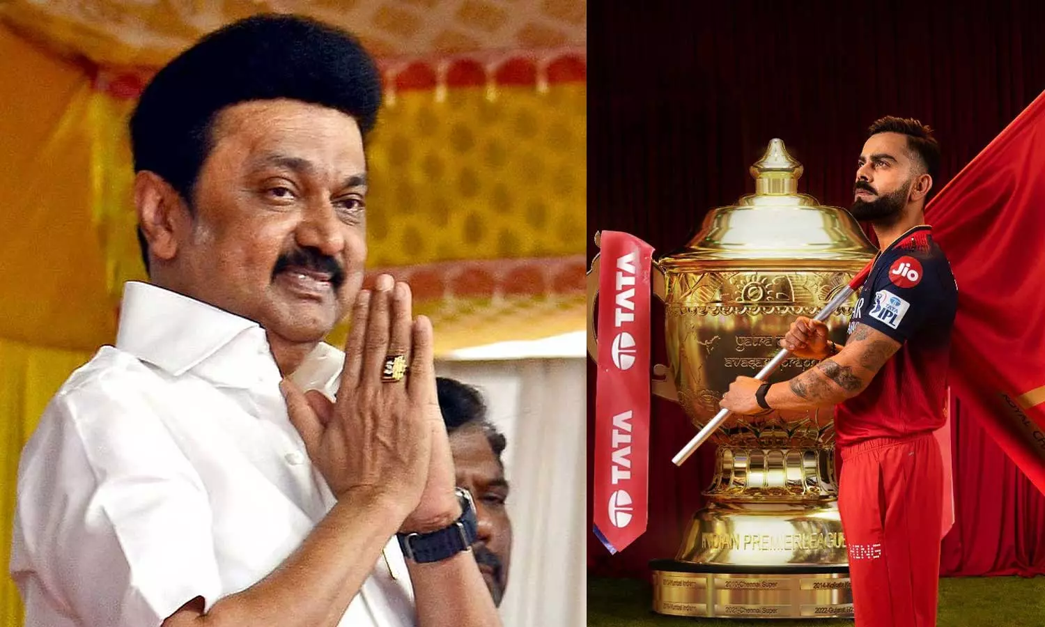 கிங் கோலிக்கு இந்த கிரீடம் பொருத்தமானது  - RCB அணிக்கு மு.க.ஸ்டாலின் வாழ்த்து