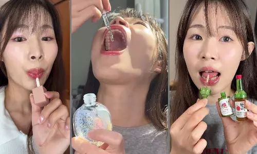 லிப்ஸ்டிக் உள்ளிட்ட அழகுசாதன பொருட்களை சாப்பிட்டு வைரலான இளம் இன்ஸ்டா பிரபலம் மரணம்