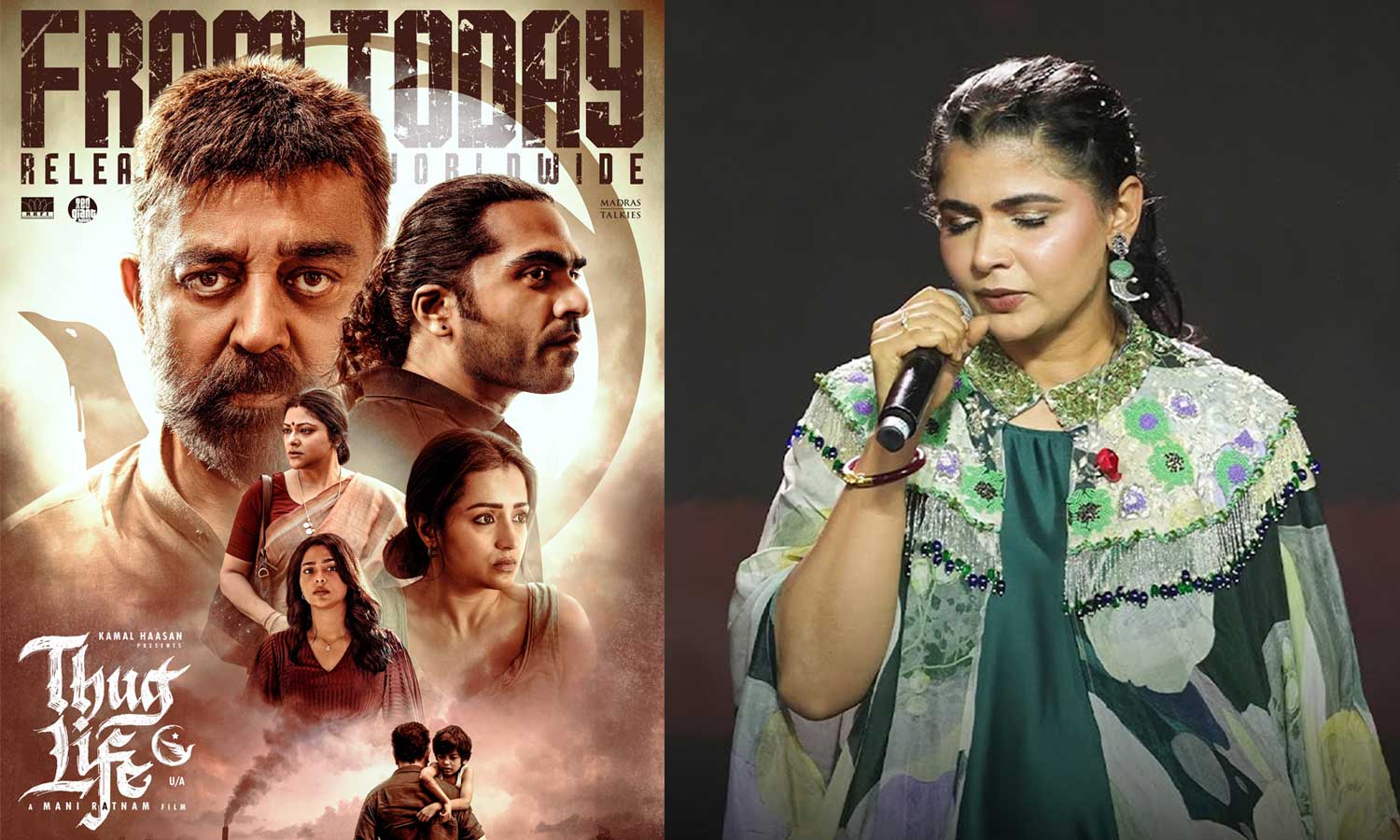 தக் லைஃப் ஆல்பத்தில் 10வது பாடலாக சின்மயி வெர்ஷன் முத்தமழை சேர்ப்பு