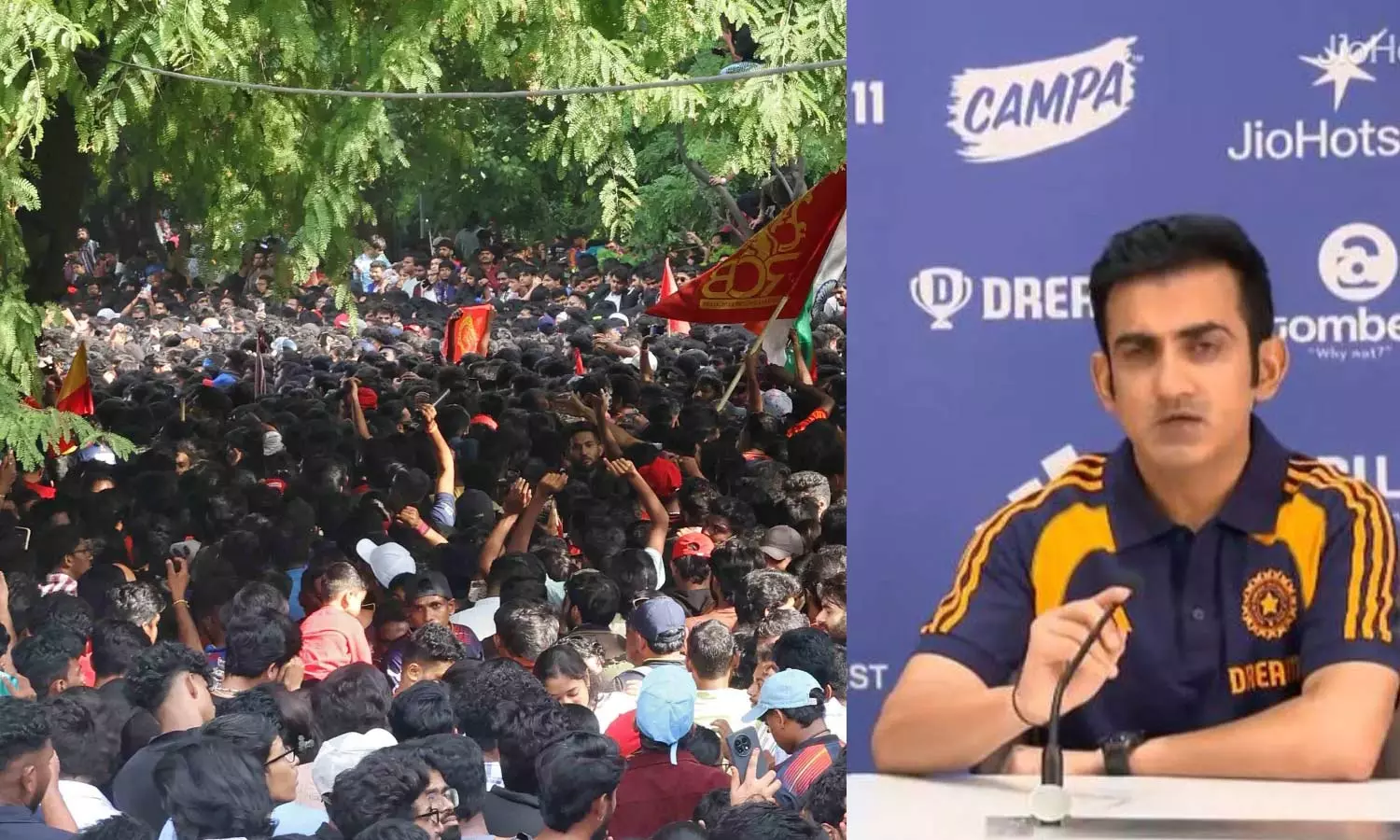 ரோடு ஷோக்கள் நடத்தக் கூடாது: மக்கள் உயிர் முக்கியம்- பெங்களூரு கூட்ட நெரிசல் குறித்து கம்பீர் கருத்து