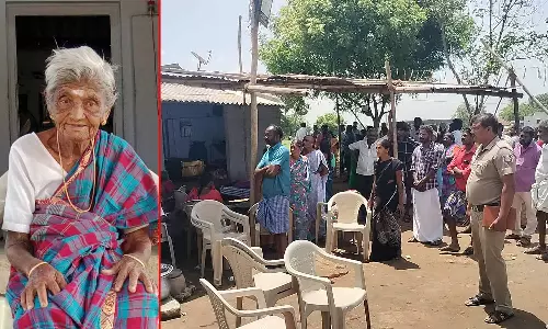 மூதாட்டி கொலை வழக்கில் கைதான தொழிலாளி- செருப்பை வைத்து துப்பு துலக்கிய போலீசார்