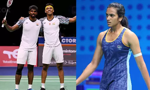 இந்தோனேசிய ஓபன்: சாத்விக்- சிராக் ஜோடி காலிறுதிக்கு தகுதி- சிந்து அதிர்ச்சி தோல்வி