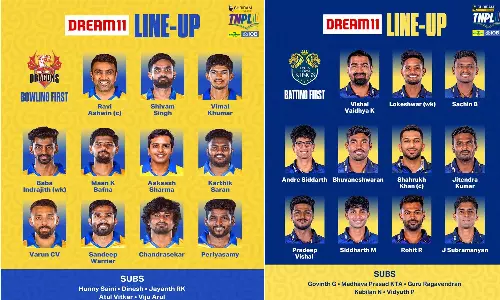 டிஎன்பிஎல் 2025: லைகா கோவை கிங்ஸ்க்கு எதிராக திண்டுக்கல் டிராகன்ஸ் பந்து வீச்சு தேர்வு