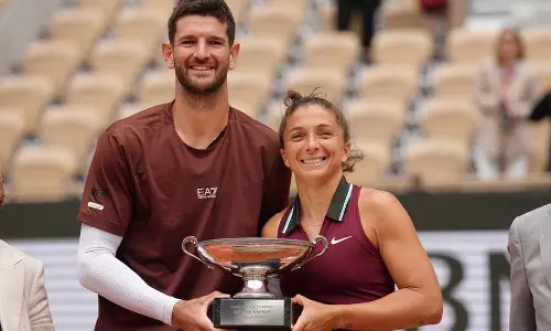 பிரெஞ்சு ஓபன் டென்னிஸ்: கலப்பு இரட்டையரில் இத்தாலி ஜோடி சாம்பியன்