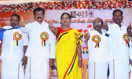 வரும் 11-ந்தேதி முதல் 14-ந்தேதி வரை தே.மு.தி.க. மாவட்ட செயலாளர்கள் கூட்டம்