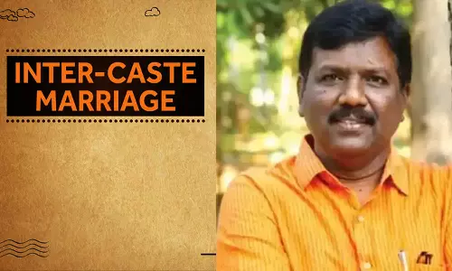 சாதி மறுப்புத் திருமணம் செய்தோருக்கு அரசுப் பணியில் முன்னுரிமை -  ரவிகுமார் எம்.பி. வேண்டுகோள்