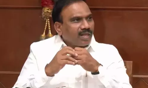 தி.மு.க.வை பார்த்து அமித்ஷாவுக்கு தான் ஷாக் அடிக்கிறது - ஆ.ராசா