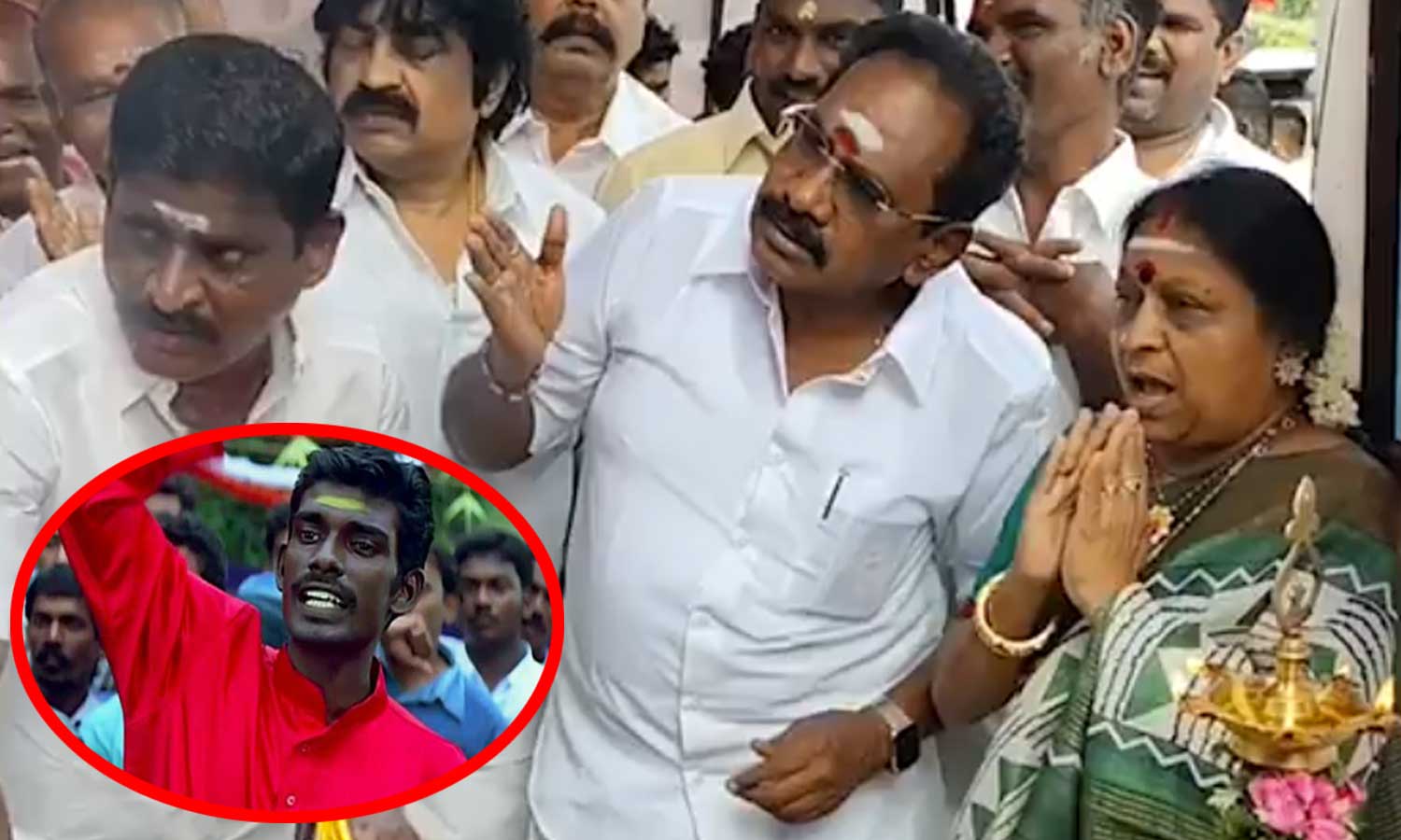 அண்ணனுக்கு அரோகரா.. வித்தியாசமாக முழக்கமிட்ட தொண்டர் - சட்டென கடுப்பான செல்லூர் ராஜு அண்ணனுக்கு அரோகரா.. வித்தியாசமாக முழக்கமிட்ட தொண்டர் - சட்டென கடுப்பான செல்லூர் ராஜு