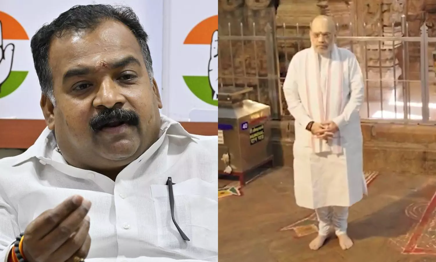 மீனாட்சி அம்மன் கோவிலில் பொதுமக்களுக்கு ஒரு விதி, அமித்ஷாவுக்கு ஒரு விதியா? -  மாணிக்கம் தாகூர் கேள்வி