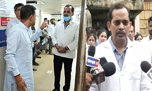 என்னை அவமதித்த அதே இடத்திற்கு வந்து பாஜக அமைச்சர் மன்னிப்பு கேட்க வேண்டும்- மருத்துவர் ருத்ரேஷ்