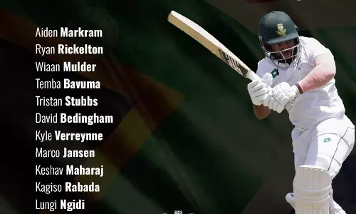 உலக டெஸ்ட் சாம்பியன்ஷிப் இறுதிப்போட்டி: பிளேயிங் லெவனை வெளியிட்ட தென் ஆப்பிரிக்கா