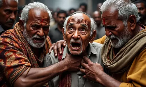 4ஆம் வகுப்பு பகையை மனதில் வைத்து 52 வருடங்களுக்கு பின் முதியவர் மீது பள்ளித் தோழர்கள் தாக்குதல்