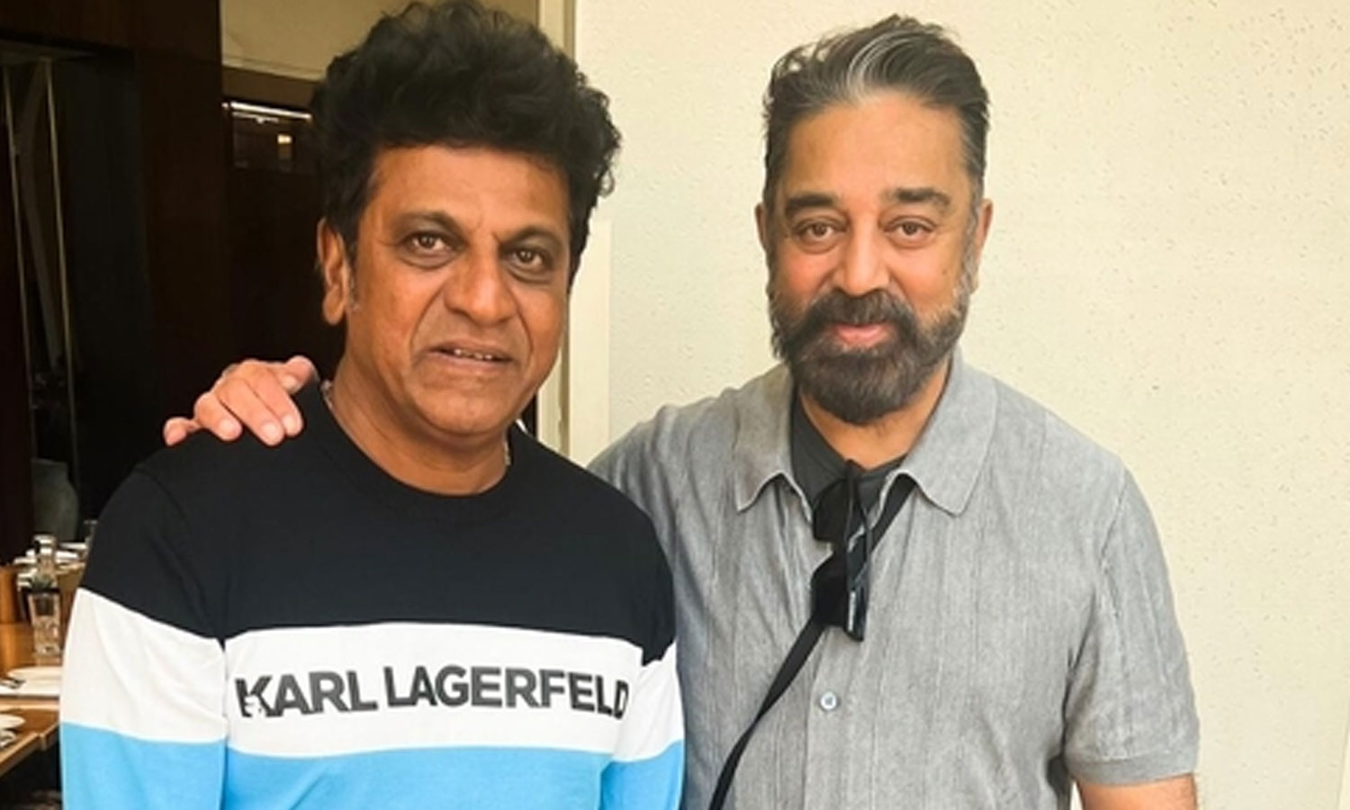 சிவராஜ்குமாருக்கு நான் சித்தப்பா! - கன்னடத்தில் வாழ்த்து கூறிய கமல்ஹாசன்