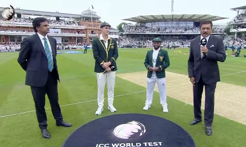 WTC இறுதிப்போட்டி: டாஸ் வென்று தென்ஆப்பிரிக்கா பந்து வீச்சு தேர்வு