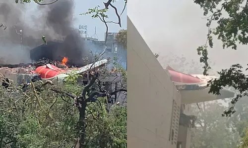 டேக் ஆஃப்-ஆன உடனேயே அபாய அழைப்பு விடுத்த விமானி