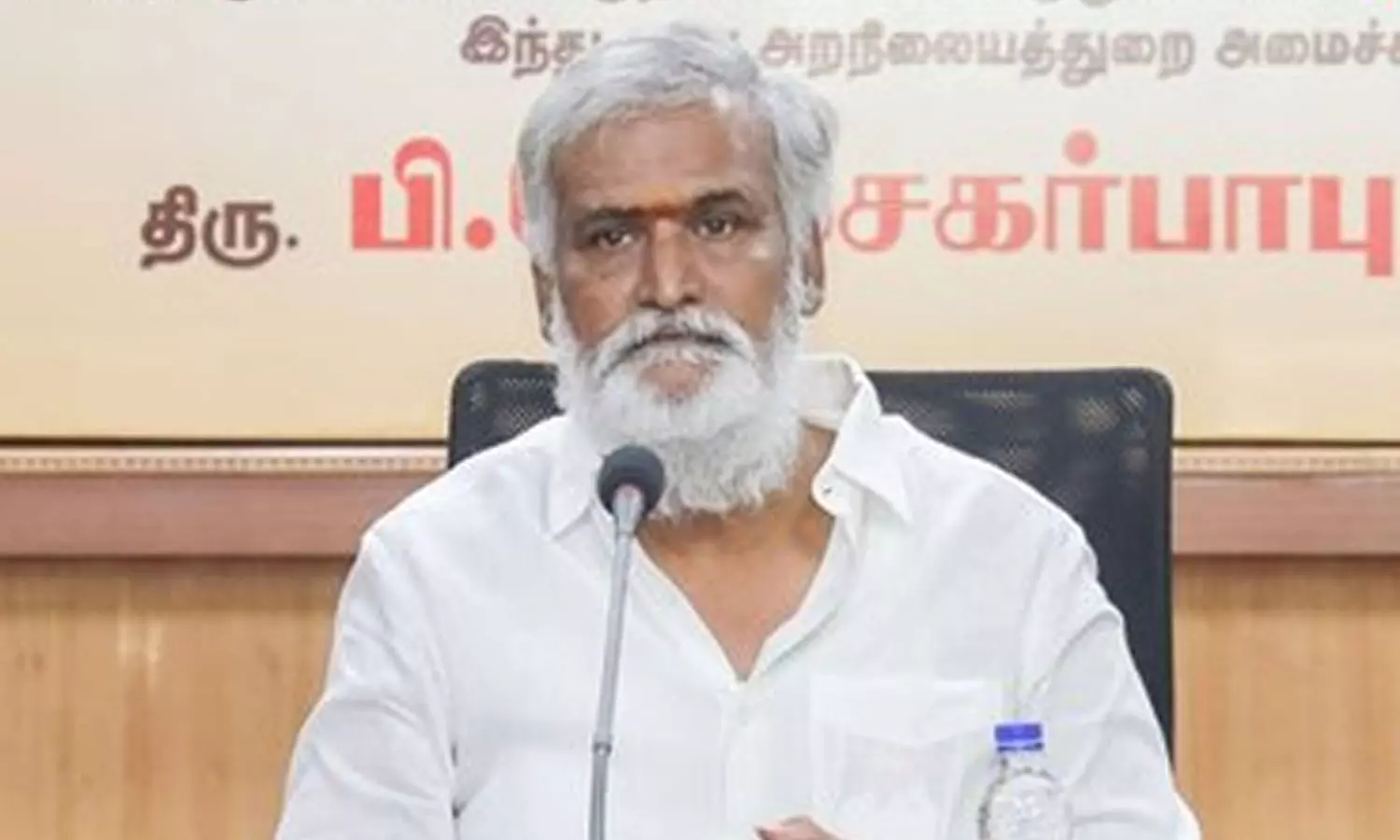 குத்தம்பாக்கம் பஸ் நிலையம் ஆகஸ்ட் மாதம் மக்கள் பயன்பாட்டிற்கு வரும்- அமைச்சர் சேகர்பாபு தகவல்