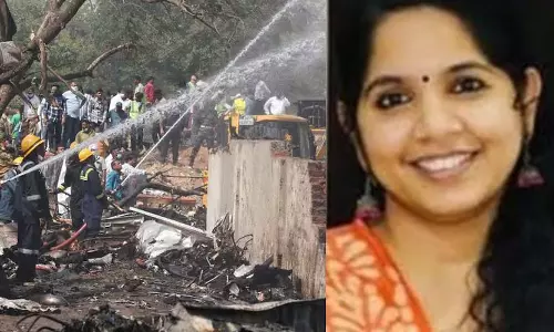 வேலையை ராஜினாமா செய்ய சென்றபோது பரிதாபம் - விமான விபத்தில் கேரள நர்சு உயிரிழப்பு