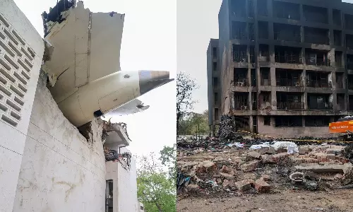 Ahmedabad Air Plane Crash- Live Update..! அகமதாபாத் விமான விபத்து... மீட்பு பணிகள் நிறைவு - கருப்புப்பெட்டி மீட்பு