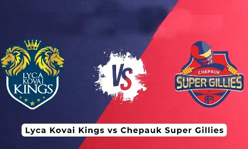 டி.என்.பி.எல். கிரிக்கெட்: சேப்பாக் சூப்பர் கில்லீஸ்- கோவை கிங்ஸ் நாளை மோதல்