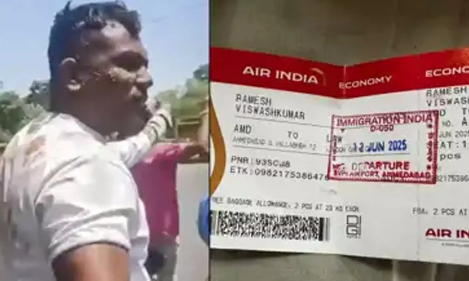 அகமதாபாத் விபத்தில் தப்பிய தனியொருவர்: ராசி நம்பராக மாறிய 11A இருக்கை- முன்பதிவுக்கு முந்தும் பயணிகள்