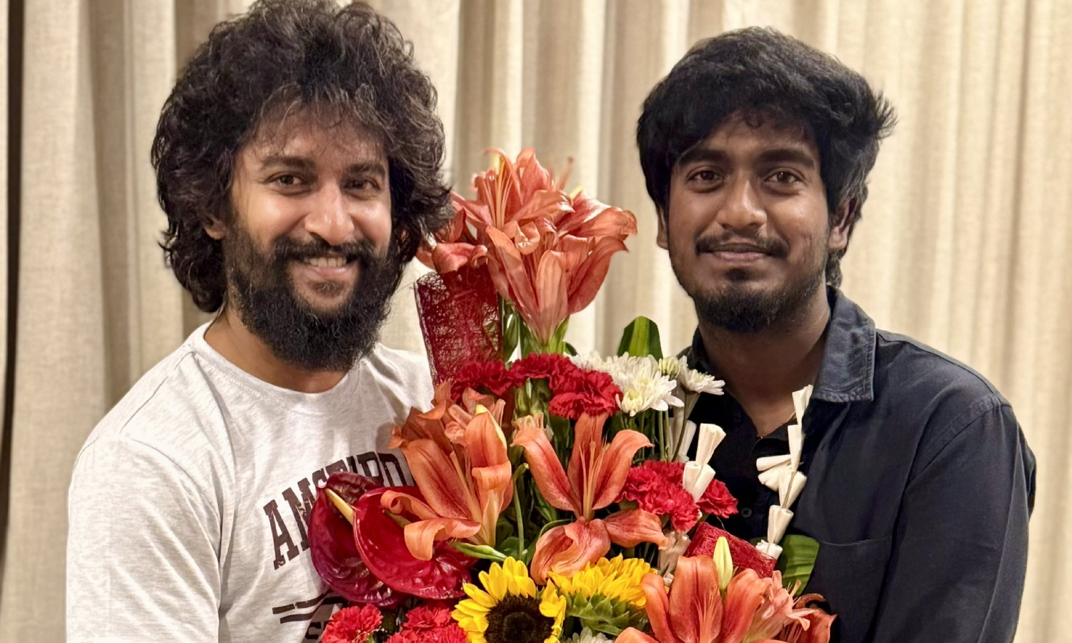 டூரிஸ்ட் ஃபேமிலி இயக்குநரை நேரில் அழைத்து பாராட்டிய நானி