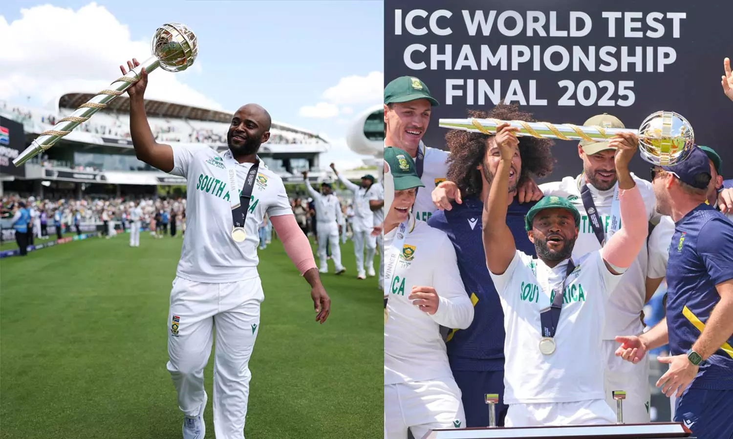 இட ஒதுக்கீட்டால் வந்தவர்.. விமர்சனங்களுக்கு ஐசிசி கோப்பையால் பதிலடி கொடுத்த பவுமா