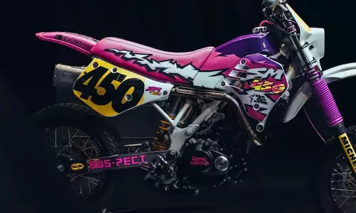 வேற லெவல் தோற்றத்தில் மாடிஃபை செய்யப்பட்ட கெரில்லா 450