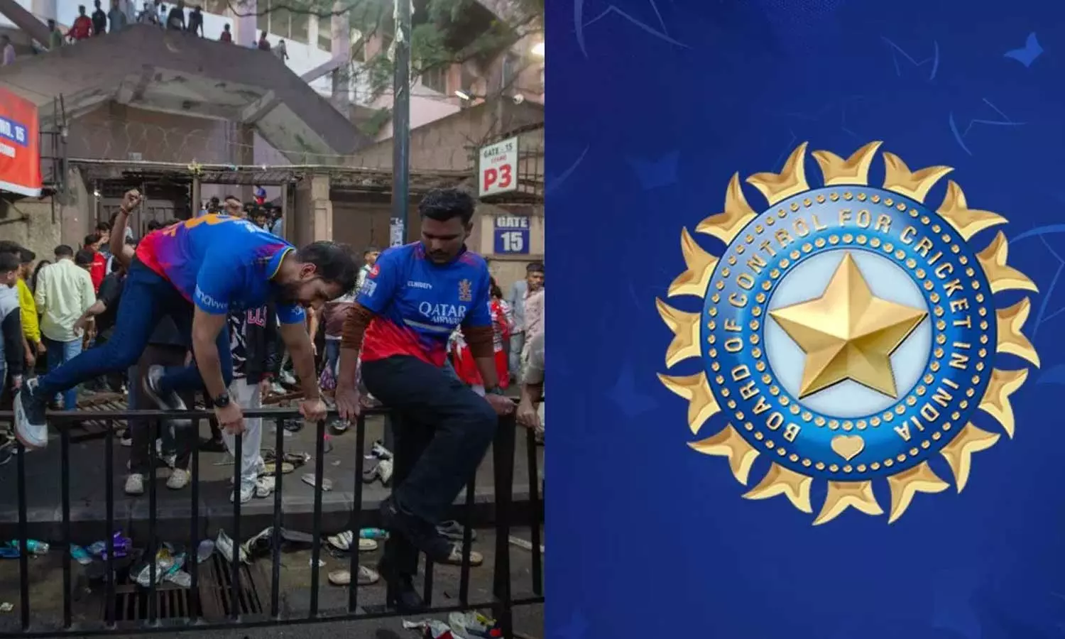RCB வெற்றி கொண்டாட்டத்தில் 11 பேர் பலி - 3 பேர் கொண்ட குழுவை அமைத்த BCCI RCB வெற்றி கொண்டாட்டத்தில் 11 பேர் பலி - 3 பேர் கொண்ட குழுவை அமைத்த BCCI