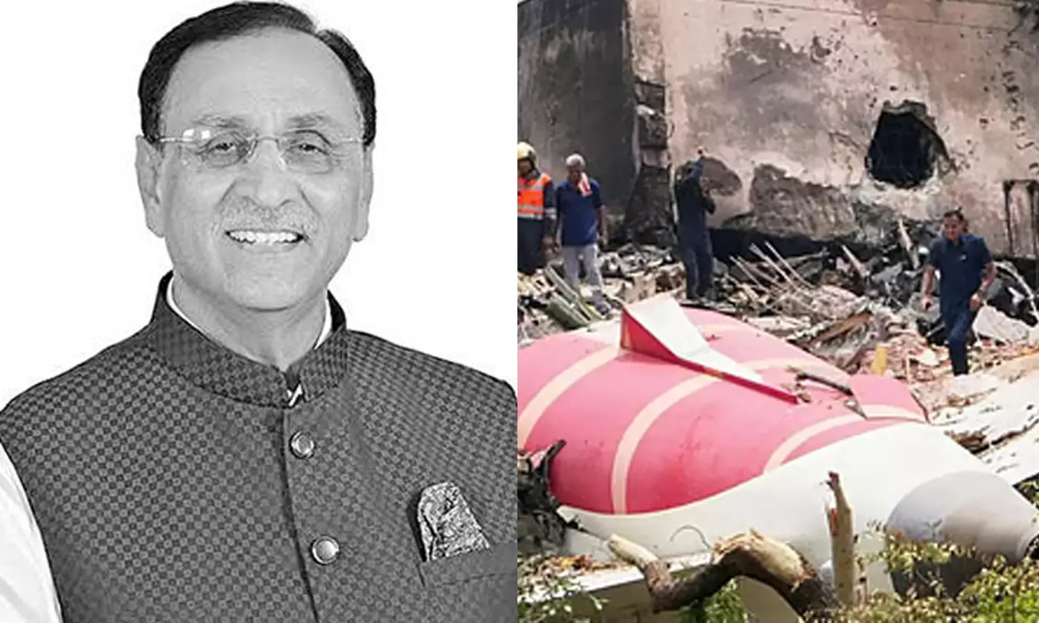 விஜய் ரூபானியின் உடல் அடையாளம் காணப்பட்டது