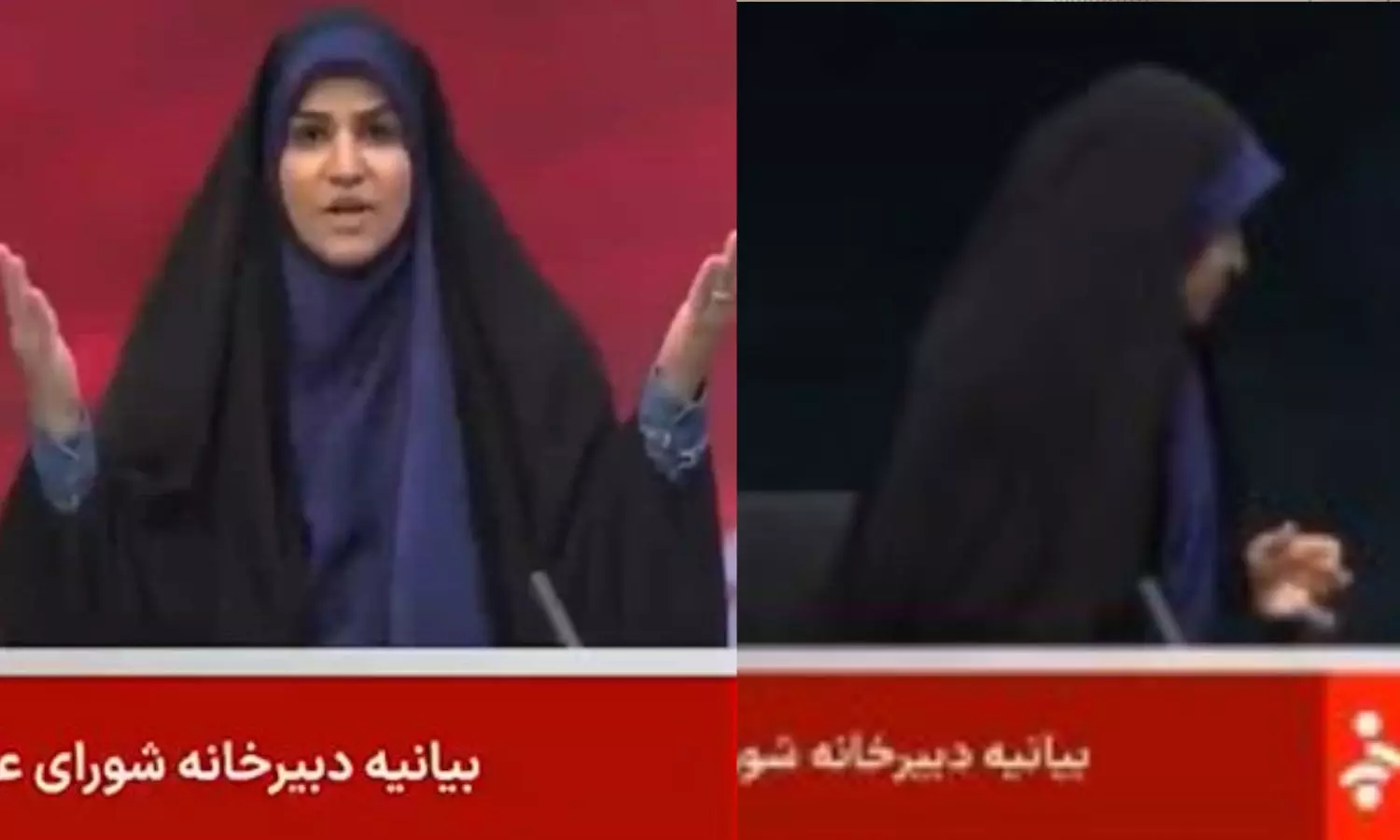 செய்தி நேரலையின்போது ஈரான் தொலைக்காட்சி நிலையத்தை தாக்கிய இஸ்ரேல் - பதற வைக்கும் வீடியோ