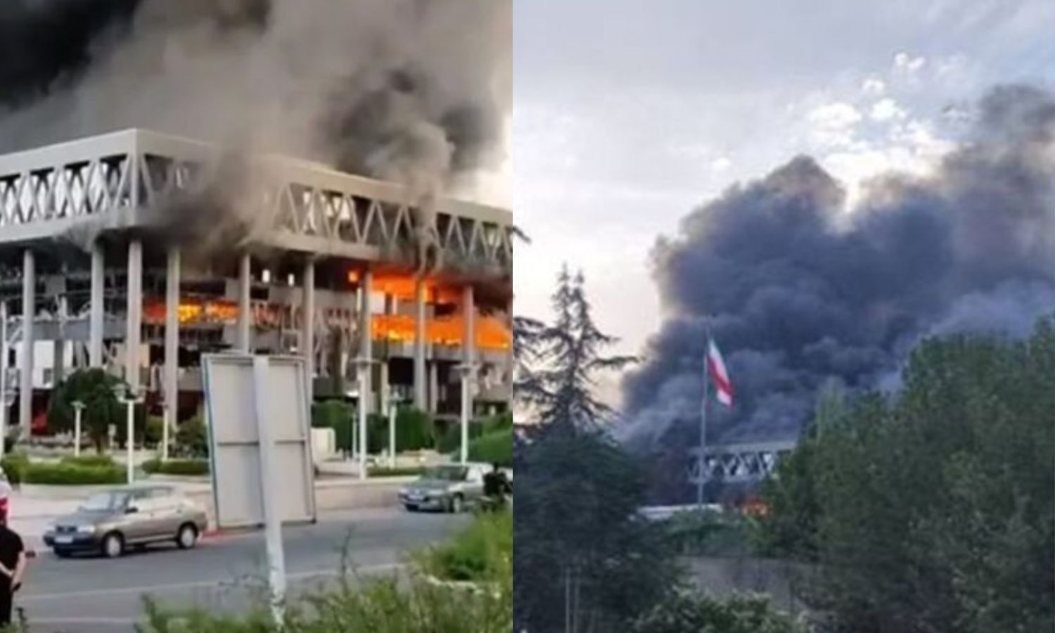 ஈரான் அரசு வானொலி, தொலைக்காட்சி கட்டிடத்தை தாக்கிய இஸ்ரேல் - பத்திரிகையாளர்கள் பலி