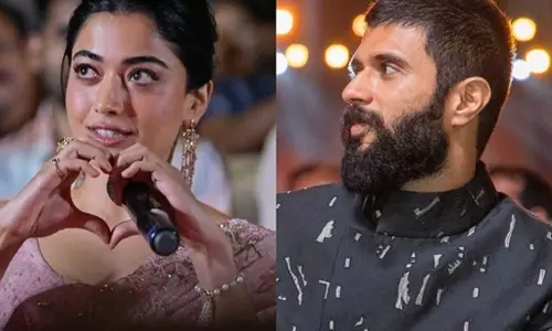 விஜய் தேவரகொண்டா குறித்த கேள்வியால் வெட்கத்தில் முகம் சிவந்த ராஷ்மிகா மந்தனா