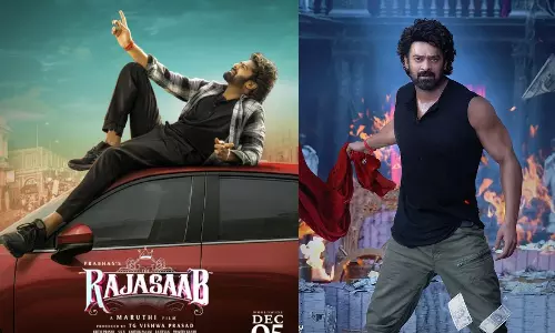 பிரபாஸ் நடித்த `தி ராஜாசாப் பட டீசர் வெளியீடு