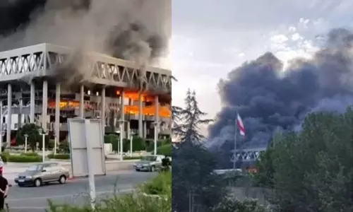 ஈரான் அரசு வானொலி, தொலைக்காட்சி கட்டிடத்தை தாக்கிய இஸ்ரேல் - பத்திரிகையாளர்கள் பலி