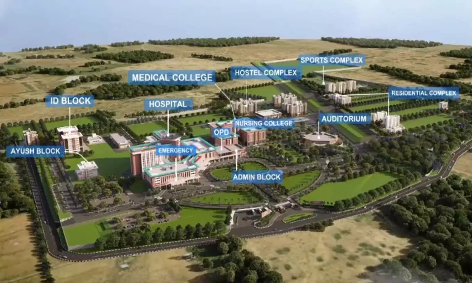 மதுரை எய்ம்ஸ்-ன் மாதிரி வீடியோ வெளியீடு மதுரை எய்ம்ஸ்-ன் மாதிரி வீடியோ வெளியீடு