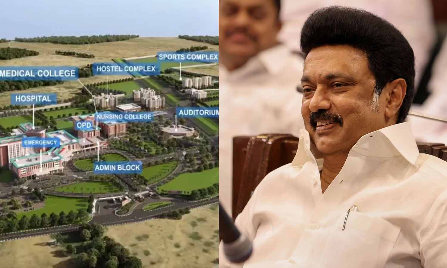 மதுரை எய்ம்ஸ்: கற்பனை காட்சிக்கே 10 வருடமா?- முதல்வர் மு.க. ஸ்டாலின் கேள்வி