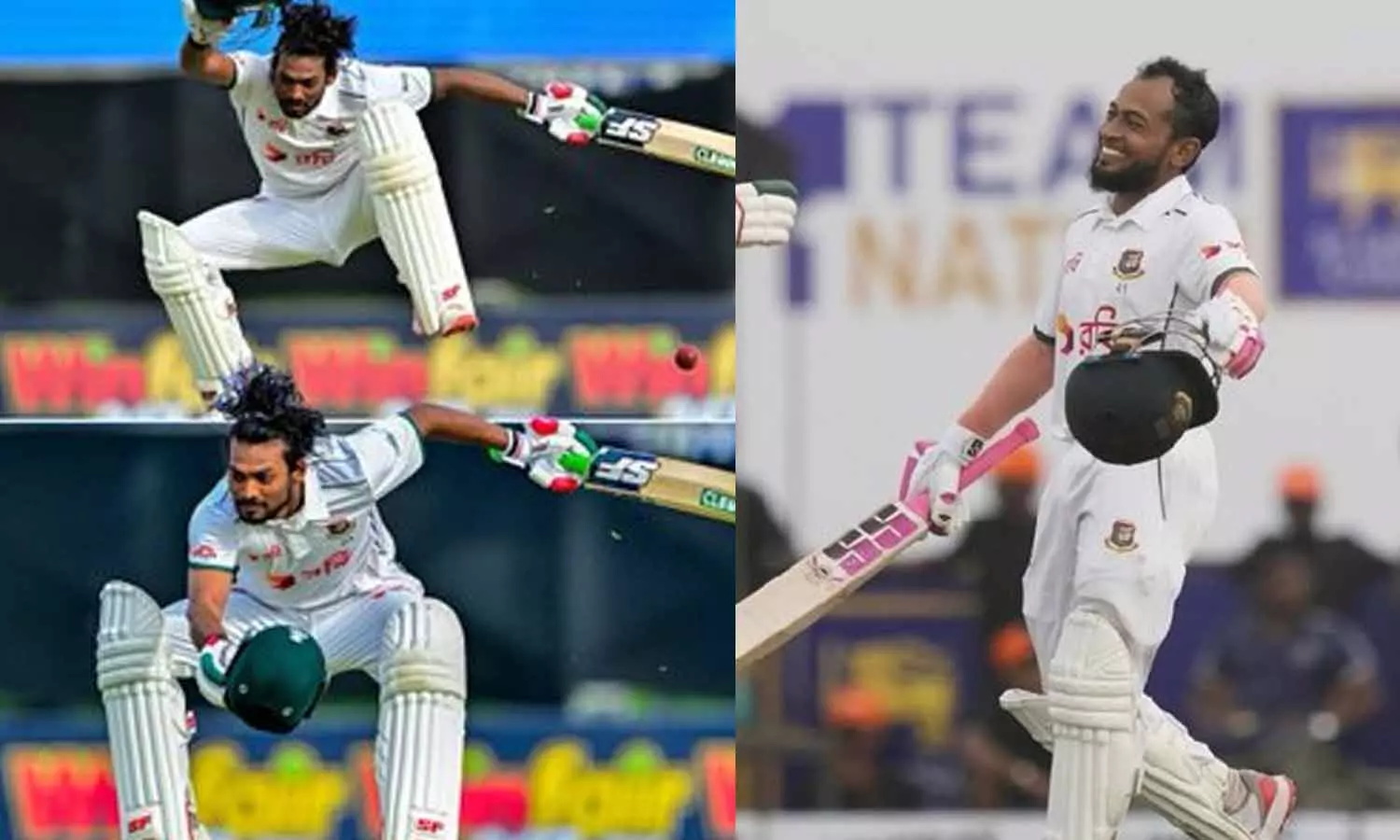 ஹொசைன் சாண்டோ- முஷ்பிகுர் ரஹீம் சதம்: முதல் நாள் முடிவில் வங்கதேசம் 292 ரன்கள் குவிப்பு