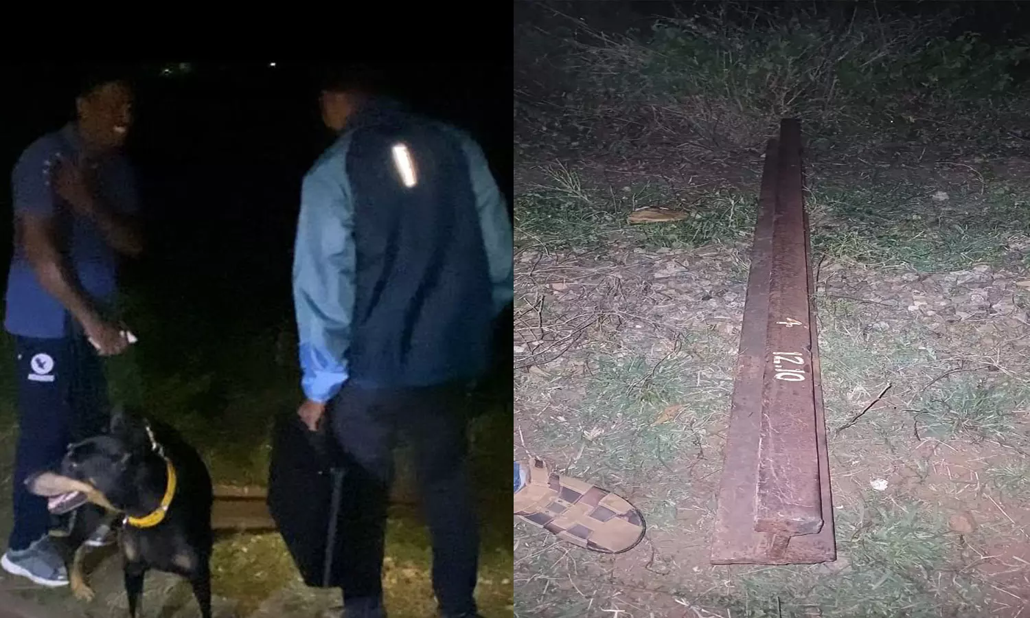 தண்டவாளத்தில் இரும்பு துண்டை வைத்து ஏற்காடு எக்ஸ்பிரஸ் ரெயிலை கவிழ்க்க சதி