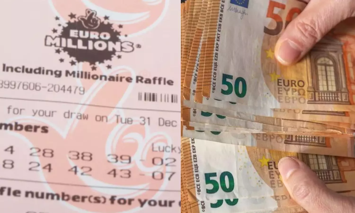 ஒரே லாட்டரி சீட்டில் ரூ.2,120 கோடிக்கு அதிபதியான அயர்லாந்து அதிர்ஷ்டசாலி!