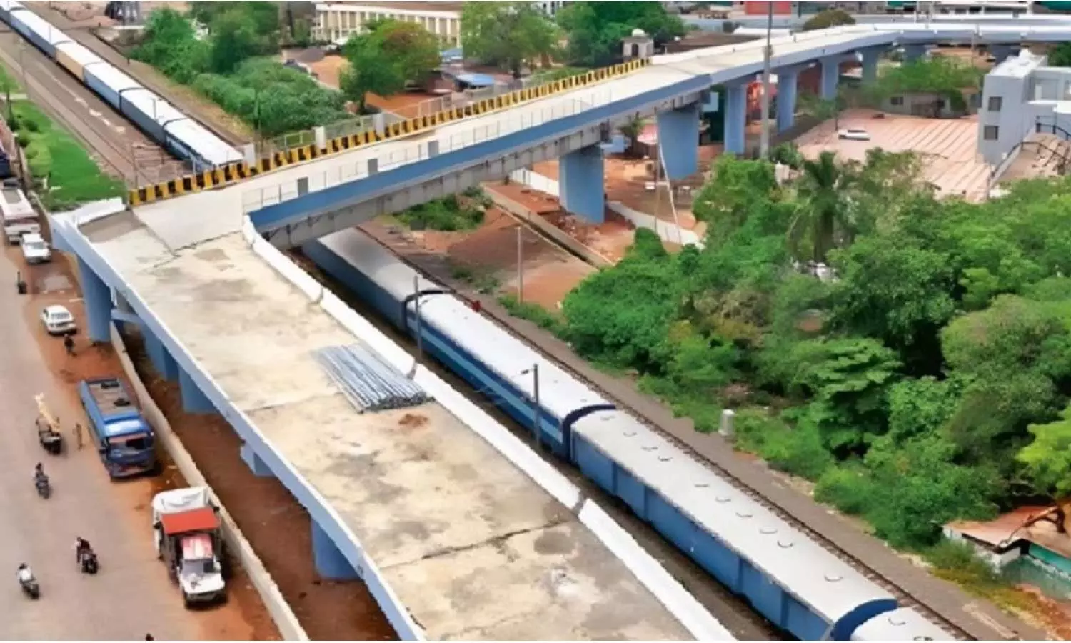 இணையத்தில் விமர்சனத்துக்குள்ளான 90 டிகிரி மேம்பாலம் மாற்றி அமைக்கப்படும் என அறிவிப்பு