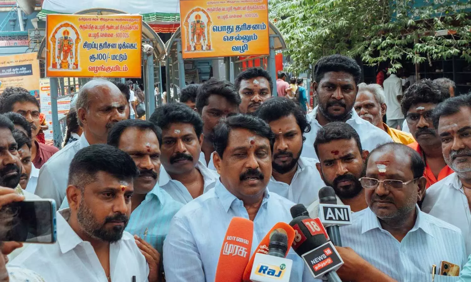 தி.மு.க. தோல்வி பயத்தில் உள்ளது- நயினார் நாகேந்திரன்