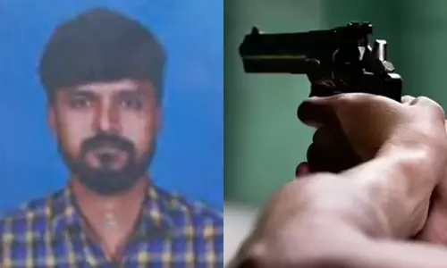 கரூரில் பிரபல ரவுடியை சுட்டுப்பிடித்த போலீசார்