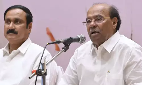 பா.ம.க.-வில் குழப்பம் - தி.மு.க. காரணம்? : அன்புமணி கூறியது அப்பட்டமான பொய் என்கிறார் ராமதாஸ்