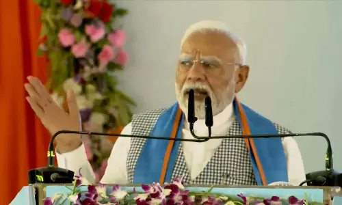 காட்டு ராஜ்ஜியத்தை உருவாக்கியவர்கள் மீண்டும் ஆட்சியை கைப்பற்ற முயற்சி: காங்கிரஸ், ஆர்ஜேடி மீது பிரதமர் மோடி தாக்கு