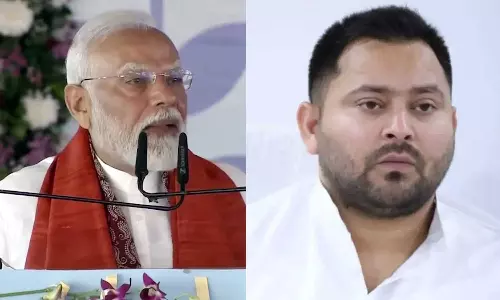 பிரதமர் மோடியை பிக்பாக்கெட் என அழைத்த தேஜஸ்வி யாதவ்: என்.டி.ஏ. தலைவர்கள் கண்டனம்