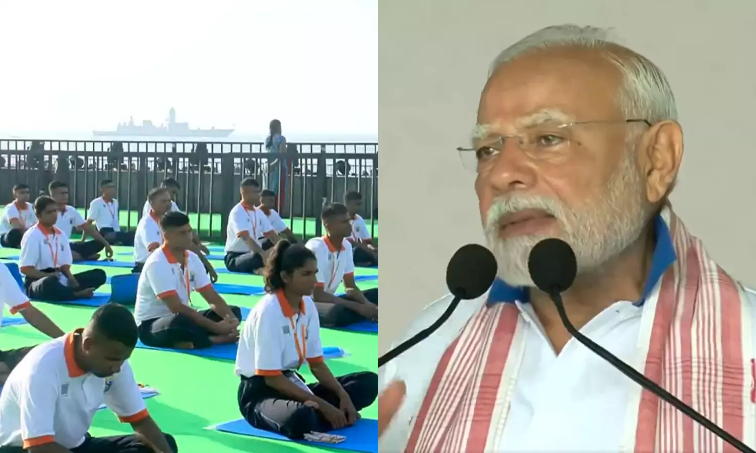யோகா இன்று முழு உலகத்தையும் இணைத்துள்ளது பெருமைக்குரியது - பிரதமர் மோடி