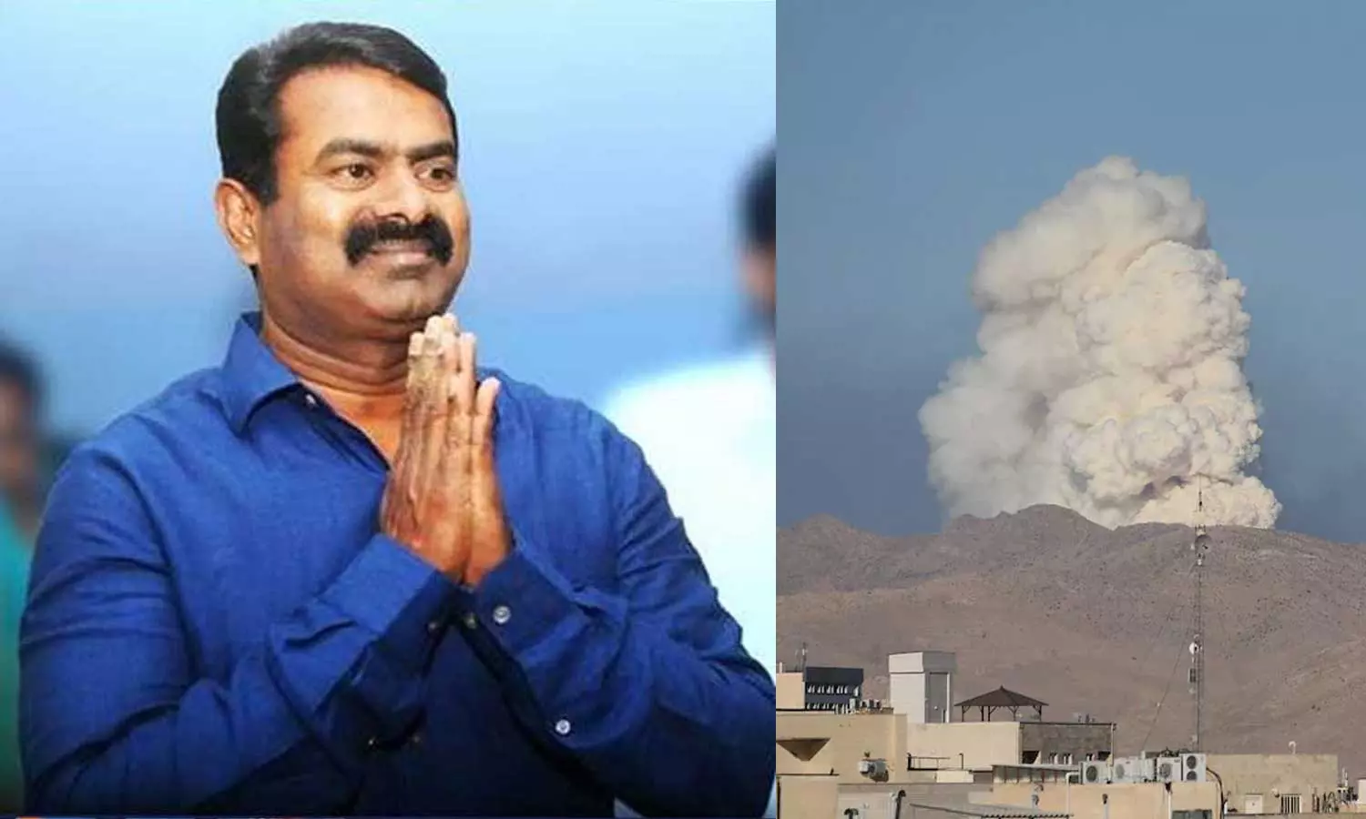 இஸ்ரேல், ஈரானில் சிக்கித்தவிக்கும் தமிழர்களை மீட்க நடவடிக்கை எடுக்க வேண்டும் - சீமான்