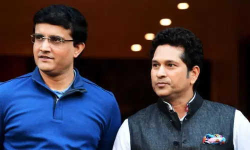 அதுல பாருங்க சச்சின்!.. ENG vs IND முதல் நாள் டெஸ்ட் ஆட்டம் குறித்த பதிவுக்கு கங்குலி ரிப்ளை வைரல்