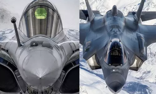 ரஃபேல் இருக்க F35 எதற்கு?.. பிரான்ஸ் போர் விமானங்களை வாங்க அதிபர் மேக்ரான் வலியுறுத்தல்