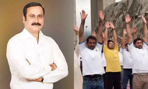 ஆரோக்கியம் காக்கும் அருமருந்து  யோகா - அன்புமணி யோகா தின வாழ்த்து